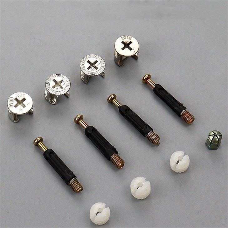 Cam Lock Nut 3 in 1 Zinc Alloy Minifix Set factory